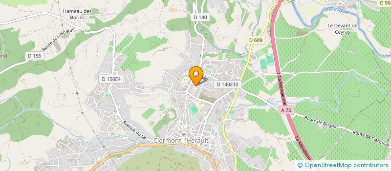 localisation de l'entreprise AMICALE DES ANCIENS DU MAQUIS BIR - HAKEIM  LACOSTE