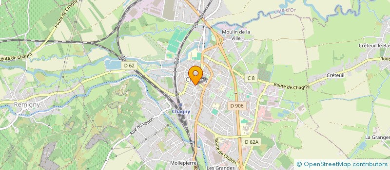 localisation de l'entreprise AMICALE DES ANCIENS DU RACING-CLUB CHAGNOTIN à CHAGNY