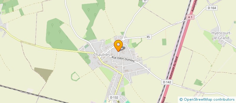 localisation de l'entreprise AMICALE DES ANCIENS ELEVES à CHAULNES