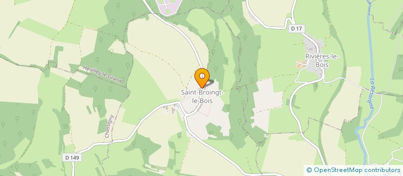 localisation de l'entreprise AMICALE DES ANCIENS ELEVES DE LA MAISON FAMILIALE DE SAINT-BROINGT-LE-BOIS à SAINT-BROINGT-LE-BOIS