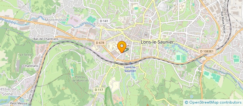 localisation de l'entreprise AMICALE DES ANCIENS ELEVES DE SAINTE-MARIE-FENELON à LONS-LE-SAUNIER