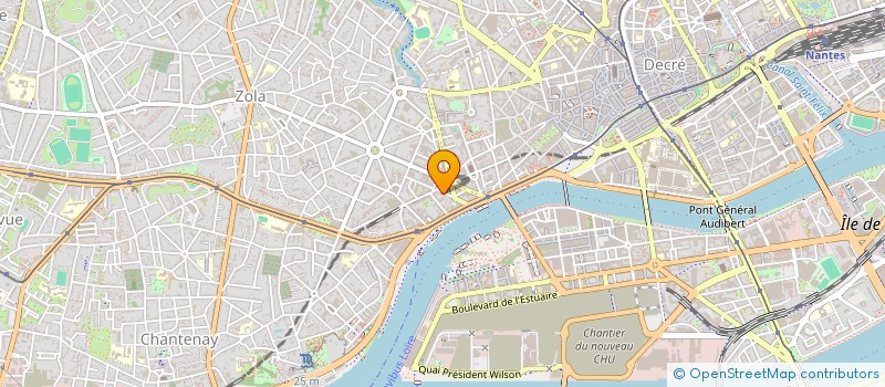localisation de l'entreprise AMICALE DES ANCIENS ELEVES DES HAUTS THEBAUDIERES DE VERTOU à NANTES
