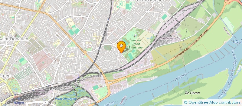 localisation de l'entreprise AMICALE DES ANCIENS ELEVES DU GRAND-BLOTTEREAU à NANTES