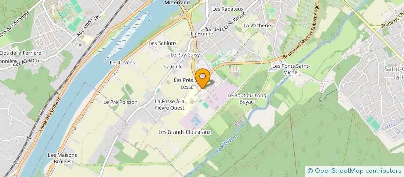 localisation de l'entreprise AMICALE DES ANCIENS ELEVES DU LYCEE HORTICOLE DE BLOIS  BLOIS