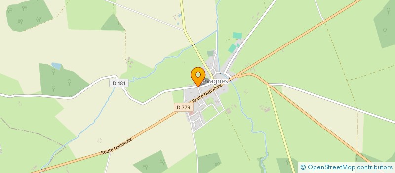 localisation de l'entreprise AMICALE DES ANCIENS ELEVES PARENTS D'ELEVES ET AMIS DE L'ECOLE PUBLIQUE DE CHEVAGNES  CHEVAGNES