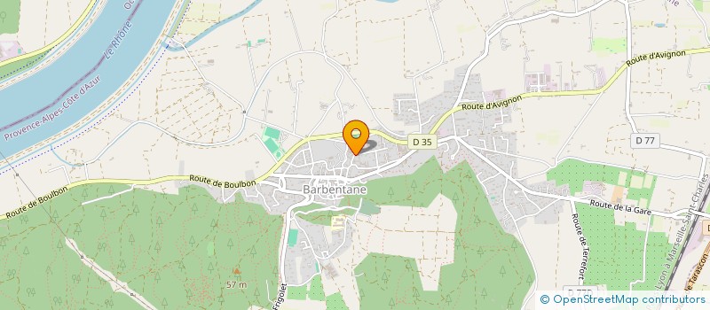 localisation de l'entreprise AMICALE DES ANCIENS ET AMIS DE L'ECOLE CATHOLIQUE DE BARBENTANE  BARBENTANE