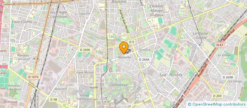 localisation de l'entreprise AMICALE DES ANCIENS GENTY à GRENOBLE