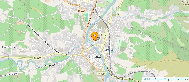 localisation de l'entreprise AMICALE DES ANCIENS GUERILLEROS ESPAGNOLS EN FRANCE F.F.I. à LIMOUX