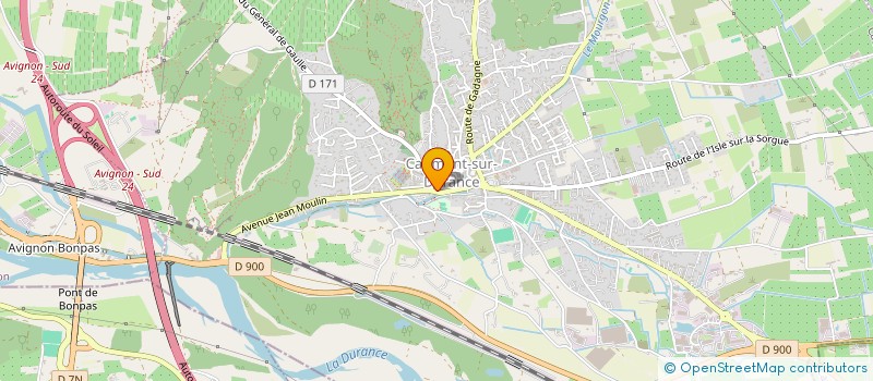 localisation de l'entreprise AMICALE DES ANCIENS JOUEURS DU RUGBY CLUB CAUMONTOIS à CAUMONT-SUR-DURANCE