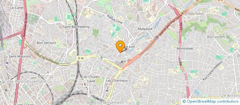 localisation de l'entreprise AMICALE DES ANCIENS MAIRES DES BOUCHES-DU-RHONE  MARSEILLE