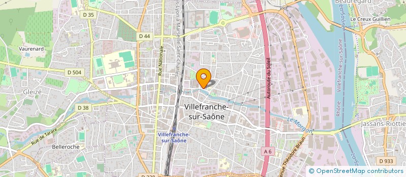 localisation de l'entreprise AMICALE DES ANCIENS MARINS à VILLEFRANCHE-SUR-SAONE