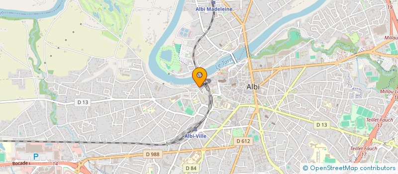 localisation de l'entreprise AMICALE DES ANCIENS MARINS DE L'ALBIGEOIS à ALBI