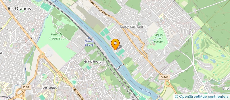 localisation de l'entreprise AMICALE DES ANCIENS MARINS ET MARINS ANCIENS COMBATTANTS DE SOISY-SUR-SEINE ET SES ENVIRONS. à SOISY-SUR-SEINE