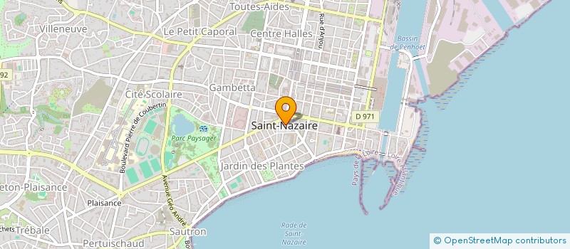 localisation de l'entreprise AMICALE DES ANCIENS PARACHUTISTES DE SAINT-NAZAIRE ET DE LA PRESQU'ILE GUERANDAISE à SAINT-NAZAIRE