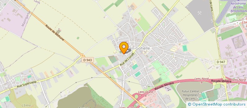 localisation de l'entreprise AMICALE DES ANCIENS SAPEURS-POMPIERS ET DES RESERVISTES COMMUNAUX DE LA SECURITE CIVILE DE LOOS EN GOHELLE (ASP.RCSC) à LOOS EN GOHELLE