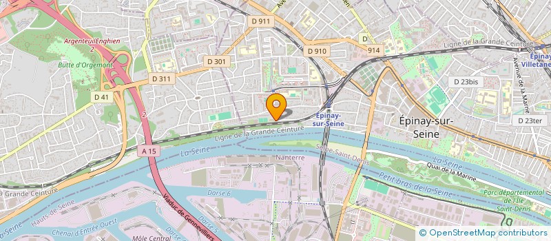 localisation de l'entreprise AMICALE DES ANTILLAIS D EPINAY SUR SEINE à EPINAY-SUR-SEINE