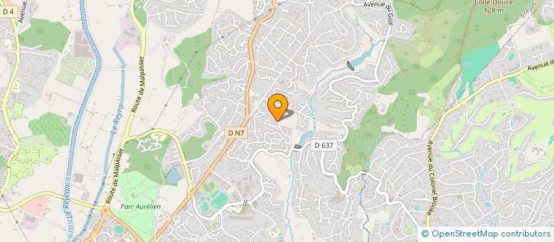 localisation de l'entreprise AMICALE DES ARTISTES AMATEURS D HUMOUR à FREJUS