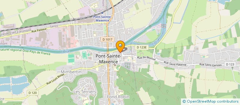 localisation de l'entreprise AMICALE DES ARTISTES ET AMATEURS PONTOIS à PONT-SAINTE-MAXENCE