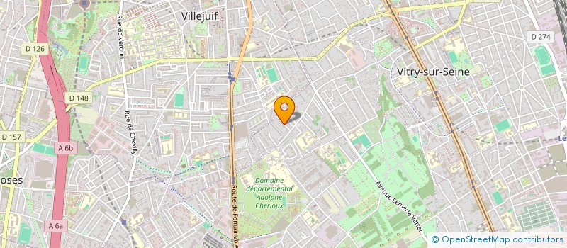 localisation de l'entreprise AMICALE DES ARTISTES VIETNAMIENS RETOUR A L'ORIGINE  VITRY-SUR-SEINE