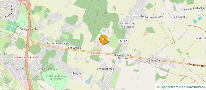 localisation de l'entreprise AMICALE DES ASSOCIATIONS COMMUNALES DE CHASSE AGREEES ET DES ASSOCIATIONS  INTERCOMMUNALES DE CHASSE AGREEES DE LA VIENN  MIGNALOUX-BEAUVOIR