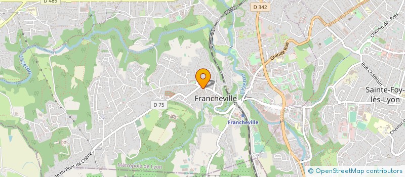 localisation de l'entreprise AMICALE DES BAMBINS DU BOURG à FRANCHEVILLE