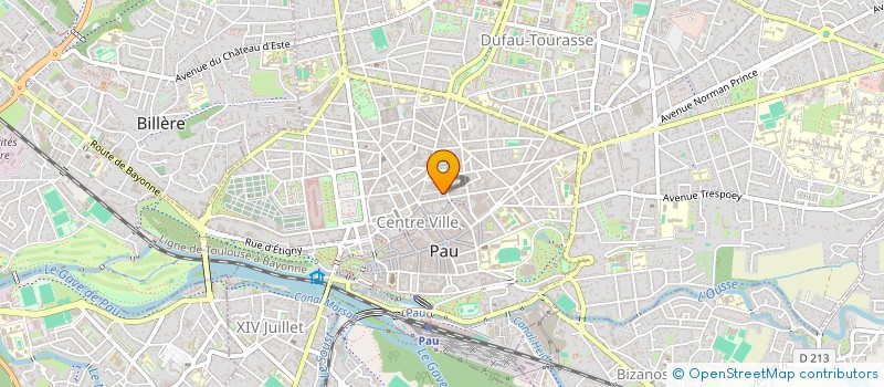 localisation de l'entreprise AMICALE DES BASQUES PAU ET ENV à PAU