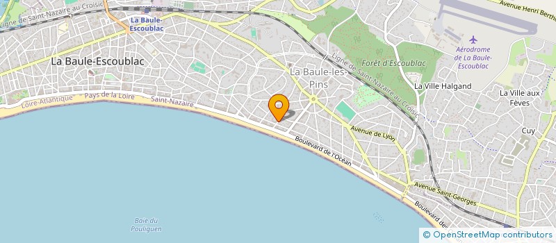 localisation de l'entreprise AMICALE DES BIELLES ANCIENNES à LA BAULE-ESCOUBLAC