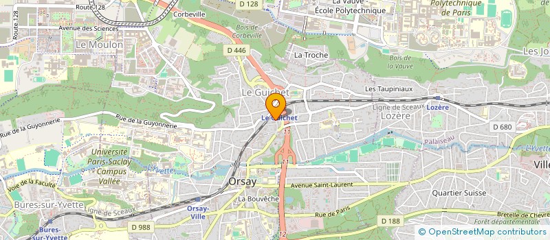 localisation de l'entreprise AMICALE DES BOUDDHISTES EN EUROPE à ORSAY