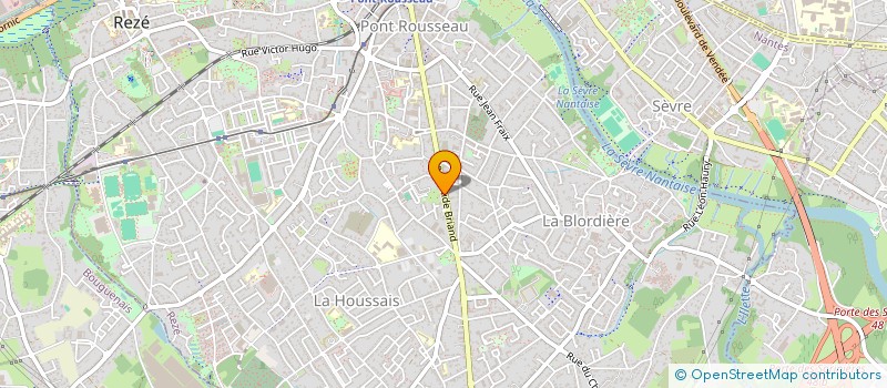 localisation de l'entreprise AMICALE DES CALVISTES à REZE