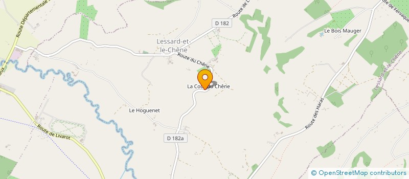 localisation de l'entreprise AMICALE DES CAVALIERS DU PAYS D'AUGE  LIVAROT-PAYS-D'AUGE