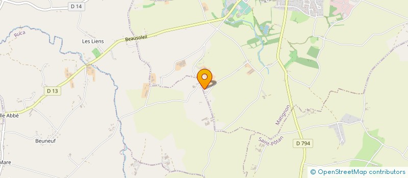 localisation de l'entreprise AMICALE DES CHASSEURS à PLEBOULLE
