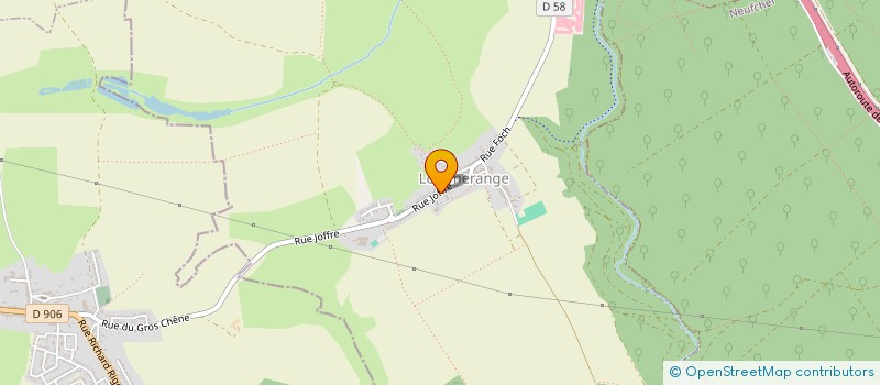 localisation de l'entreprise AMICALE DES CHASSEURS  LOMMERANGE