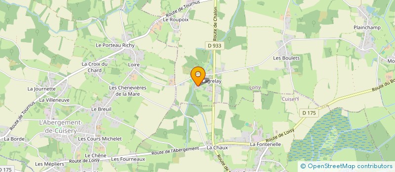 localisation de l'entreprise AMICALE DES CHASSEURS A PIED, ALPINS ET MECANISES DE BOURGOGNE  LOISY