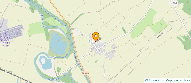 localisation de l'entreprise AMICALE DES CHASSEURS DE BUTTEAUX  BUTTEAUX