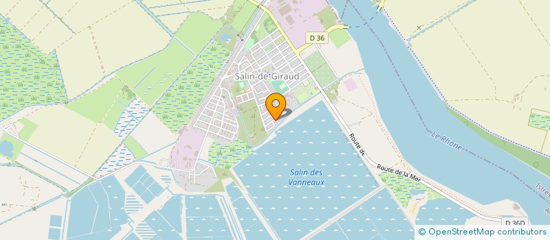 localisation de l'entreprise AMICALE DES CHASSEURS DE CAMARGUE à ARLES