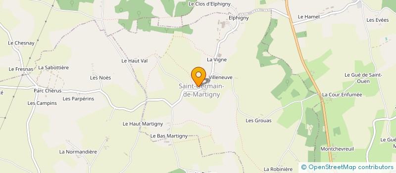 localisation de l'entreprise AMICALE DES CHASSEURS DE COURGEOUST à COURGEOUT