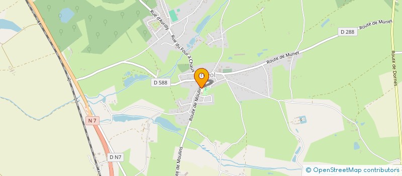 localisation de l'entreprise AMICALE DES CHASSEURS DE TREVOL  TREVOL