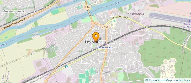 localisation de l'entreprise AMICALE DES CHASSEURS DES MUREAUX à LES MUREAUX