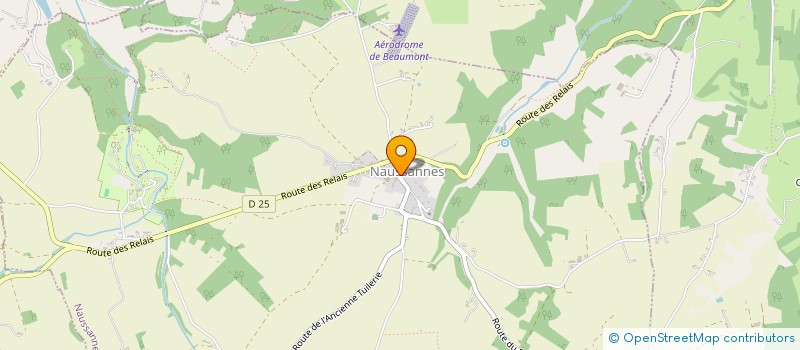 localisation de l'entreprise AMICALE DES CHASSEURS ET PROPRIETAIRES DE NAUSSANNES  NAUSSANNES