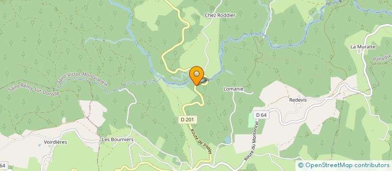 localisation de l'entreprise AMICALE DES CHASSEURS PALLADUC  PALLADUC