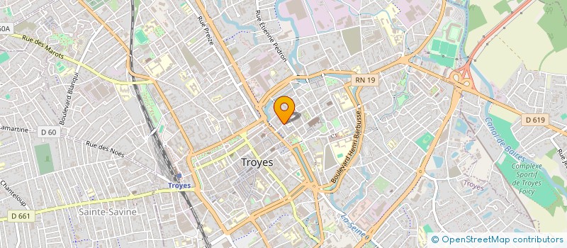 localisation de l'entreprise AMICALE DES CHATS A TROIS YEUX (ACTY) à TROYES