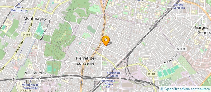 localisation de l'entreprise AMICALE DES CHATS SANS FAMILLE DE PIERREFITTE à PIERREFITTE-SUR-SEINE