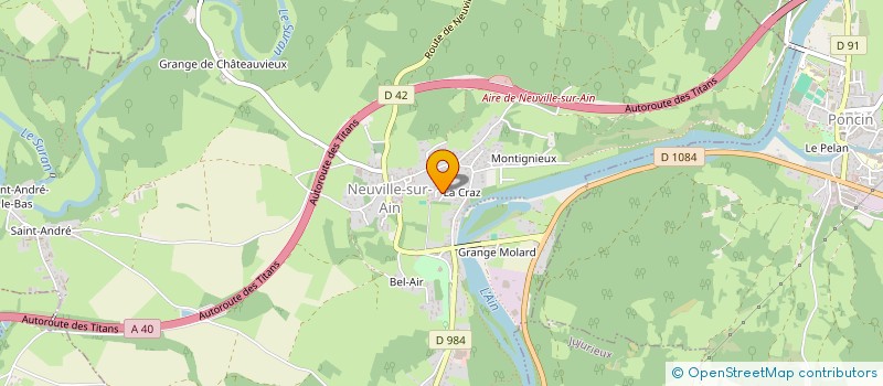 localisation de l'entreprise AMICALE DES CHAUMES  DRUILLAT