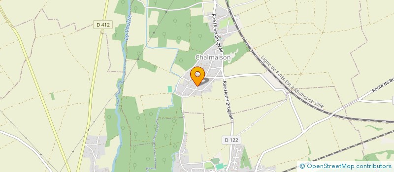 localisation de l'entreprise AMICALE DES CHEMINOTS  LONGUEVILLE