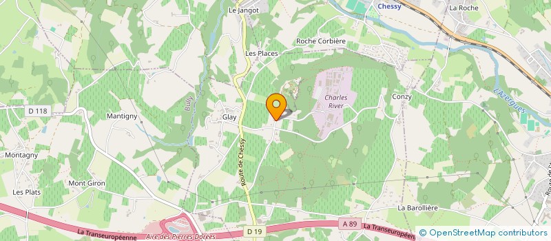 localisation de l'entreprise AMICALE DES CLASSES EN 1  SAINT-GERMAIN-NUELLES