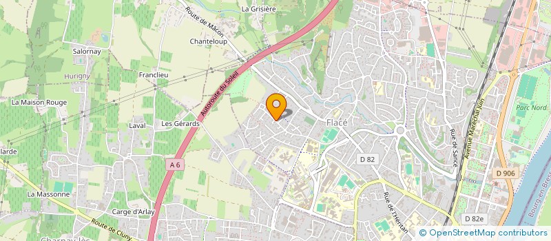 localisation de l'entreprise AMICALE DES CLASSES EN 5 DE MACON à MACON
