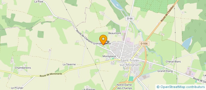 localisation de l'entreprise AMICALE DES CLASSES EN 6 à CHANEINS
