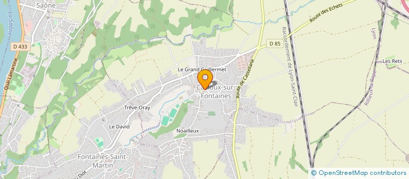 localisation de l'entreprise AMICALE DES CLASSES EN 6 DE CAILLOUX SUR FONTAINES  CAILLOUX-SUR-FONTAINES