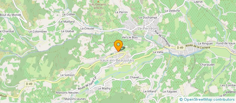 localisation de l'entreprise AMICALE DES CLASSES EN 7 DE BLACE  BLACE