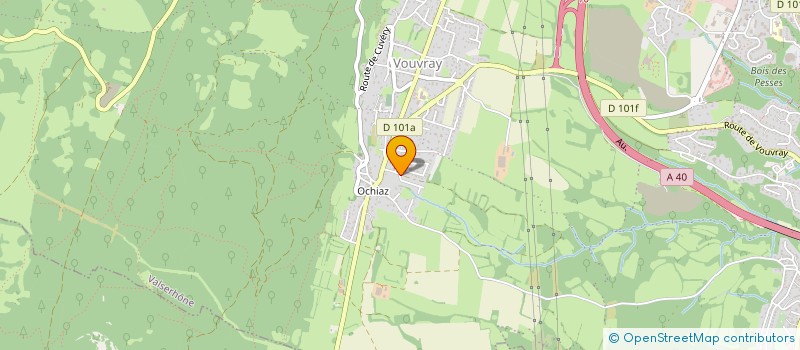 localisation de l'entreprise AMICALE DES CLASSES EN TROIS DU PAYS BELLEGARDIEN à VALSERHONE